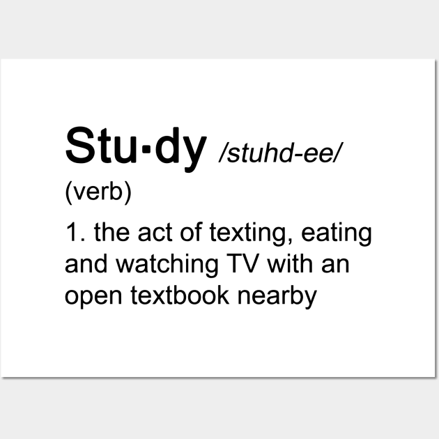 Study - Funny description Wall Art by olivergraham